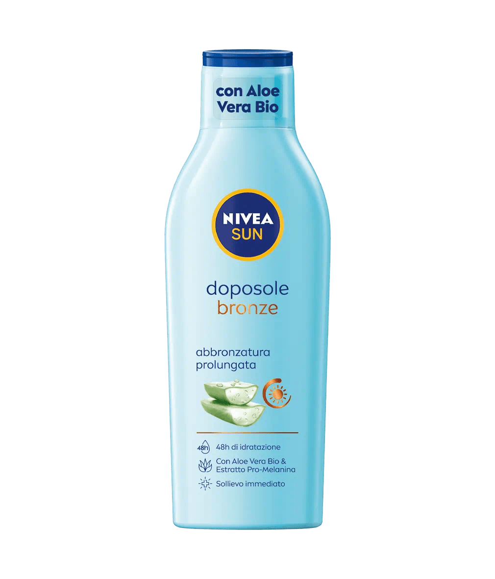 NIVEA SUN After Sun latte doposole idratante con aloe vera 200ml - Acque Profumeria