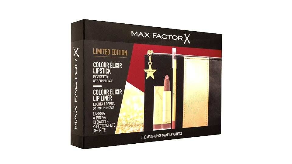 Max Factor Cofanetto Limited Edition Colour Elixir Labbra