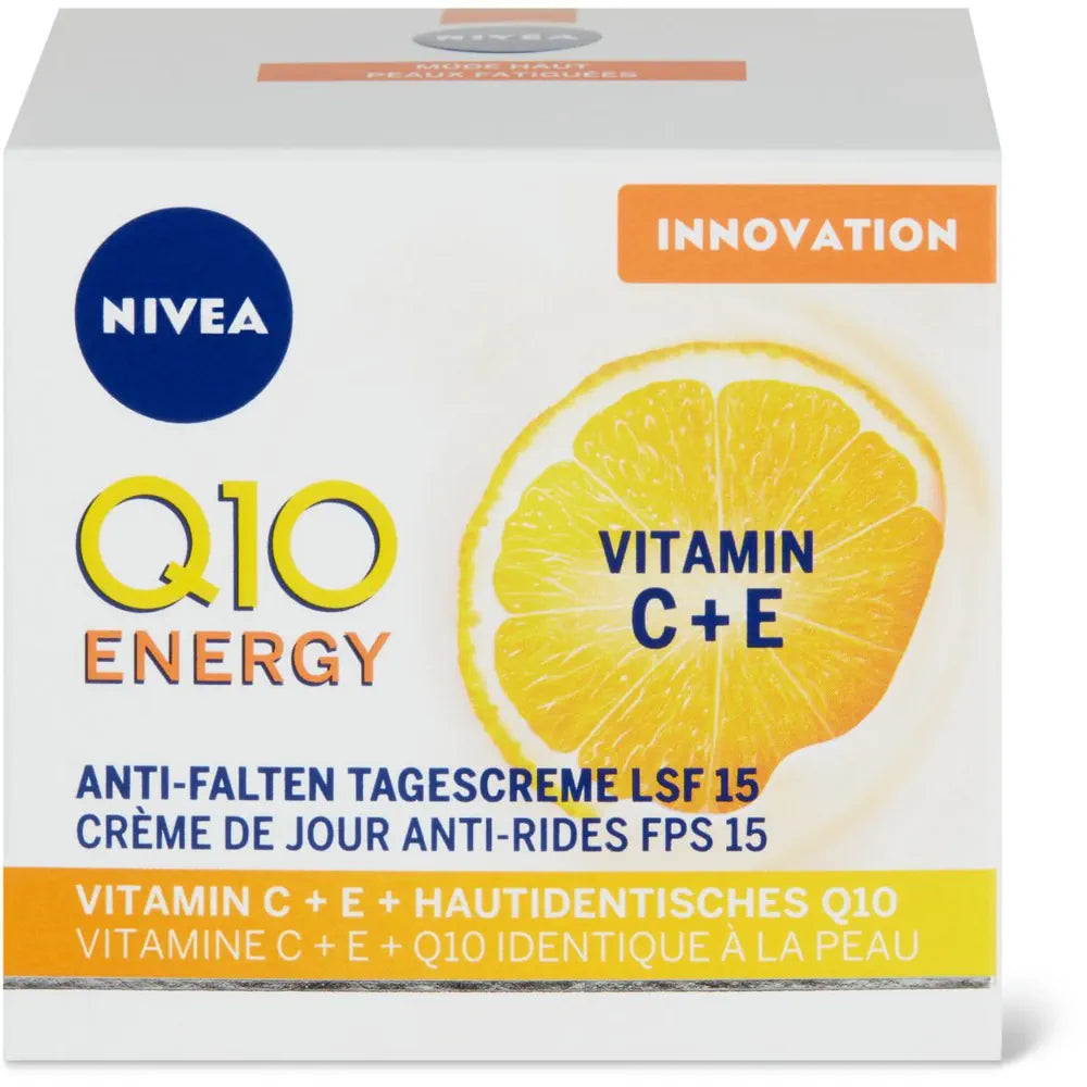 Nivea Q10 Energy Anti-Rughe+Energizzante Crema Giorno SPF15