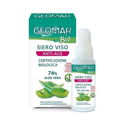 Geomar BIO Siero viso Anti-Age Con Aloe Vera - Acque Profumeria