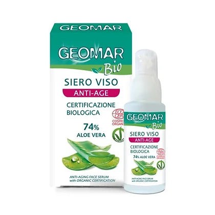 Geomar BIO Siero viso Anti-Age Con Aloe Vera