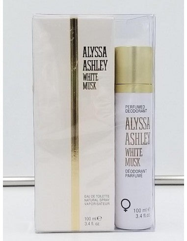 Alyssa Ashley White Musk Coffret EDT 100ml + DEO 100ml