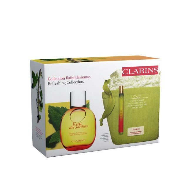 Clarins Eau Des Jardins Cofanetto Profumo&Pochette