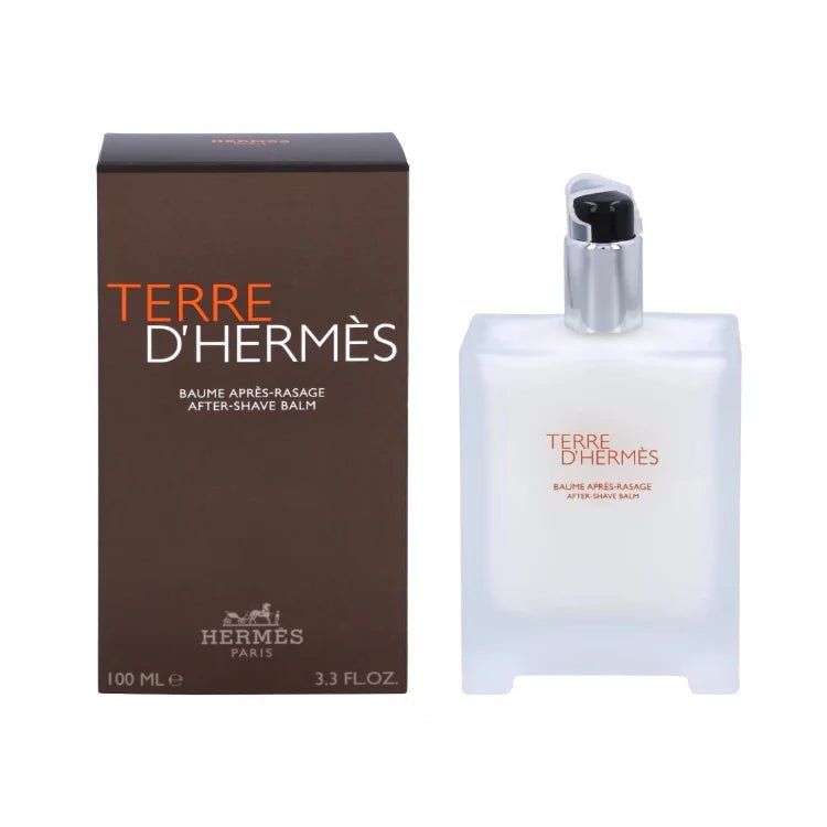 Hermès Terre d'Hermès Baume Après-Rasage 100 ml – Balsamo Dopobarba Uomo Idratante Legnoso