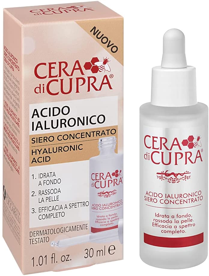 Cera di Cupra Acido Ialuronico Siero Concentrato Viso