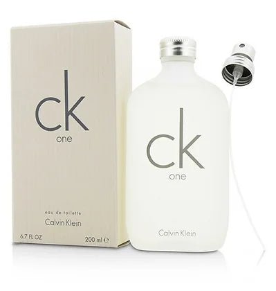 Calvin Klein CK One Eau de Toilette 200 ml – Profumo Unisex Agrumato Fresco Floreale