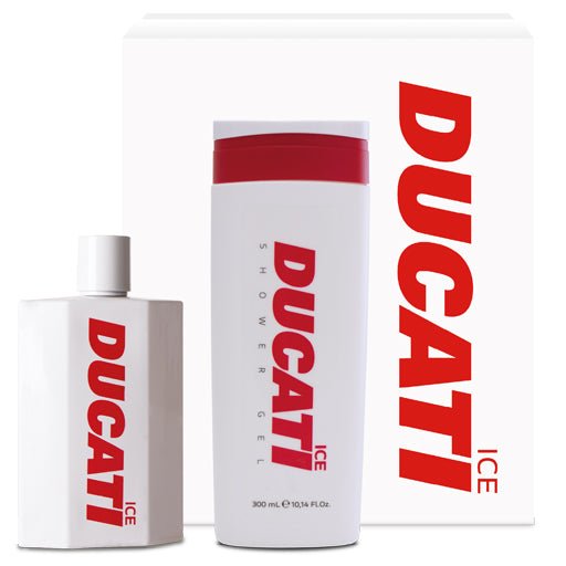 Ducati Ice 100 ML Eau de Toilette Da Uomo + Bagnodoccia 300ML - Acque Profumeria