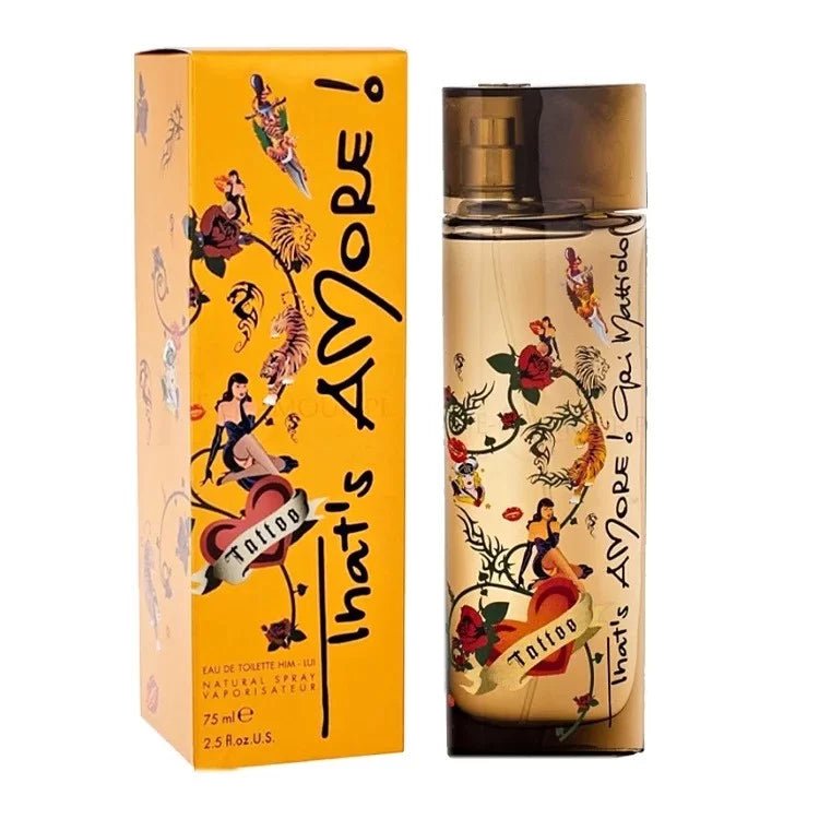 Gai Mattiolo That's Amore Tattoo Eau de Toilette da uomo 75ml - Acque Profumeria