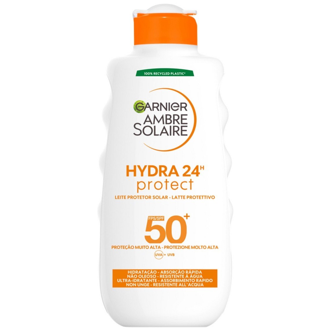 Garnier - Ambre Solaire Hydra Protect - latte abbronzante effetto idratante - SPF 50+ 200ml - Acque Profumeria