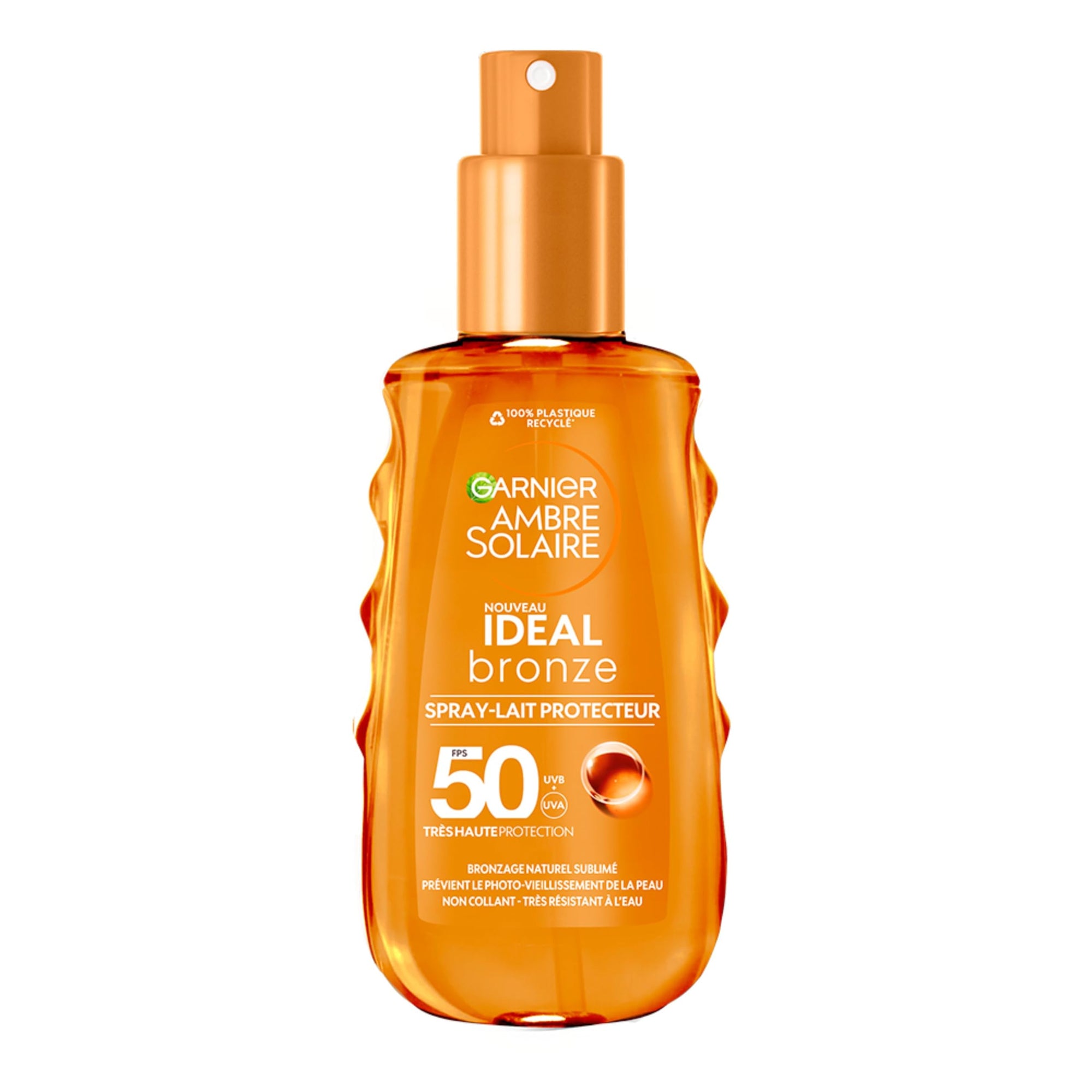 Garnier - Ambre Solaire Ideal Bronze - latte abbronzante in spray per il corpo - SPF 50 150ML - Acque Profumeria