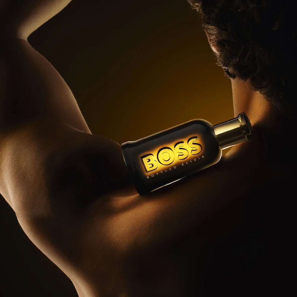 Hugo Boss BOSS Bottled Elixir Parfum Intense 100 ml – Profumo Uomo Ambrato Legnoso Speziato