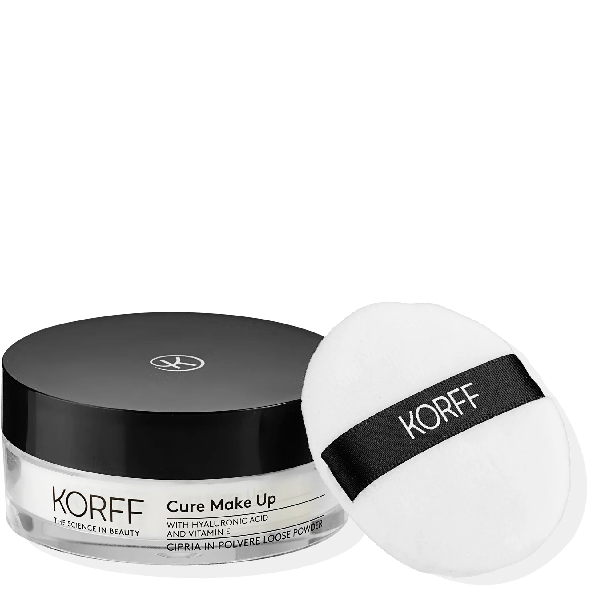 Korff Cipria in Polvere Perfezionante con Acido Ialuronico e Vitamina E 10g - Acque Profumeria