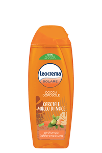 Leocrema Doccia Doposole Carote e Mallo di Noce Prolunga e Sublima la Tua Abbronzatura 250ml - Acque Profumeria
