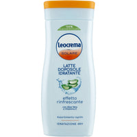 Leocrema Latte Doposole Idratante con Aloe Vera e Vitamina E 200ml - Acque Profumeria