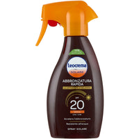 Leocrema Spray Solare Abbronzatura Rapida SPF 20 250ml - Acque Profumeria