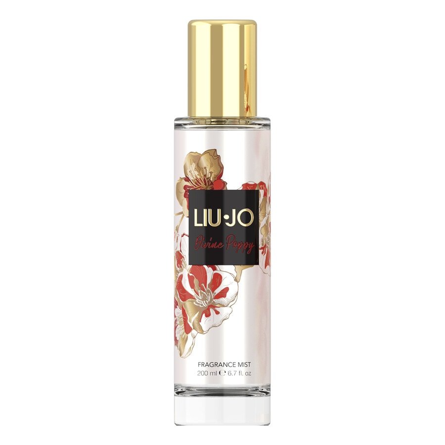 Liu Jo Divine Poppy Body Mist 200 ml – Fragranza Corpo Donna Floreale Muschiata Fresca