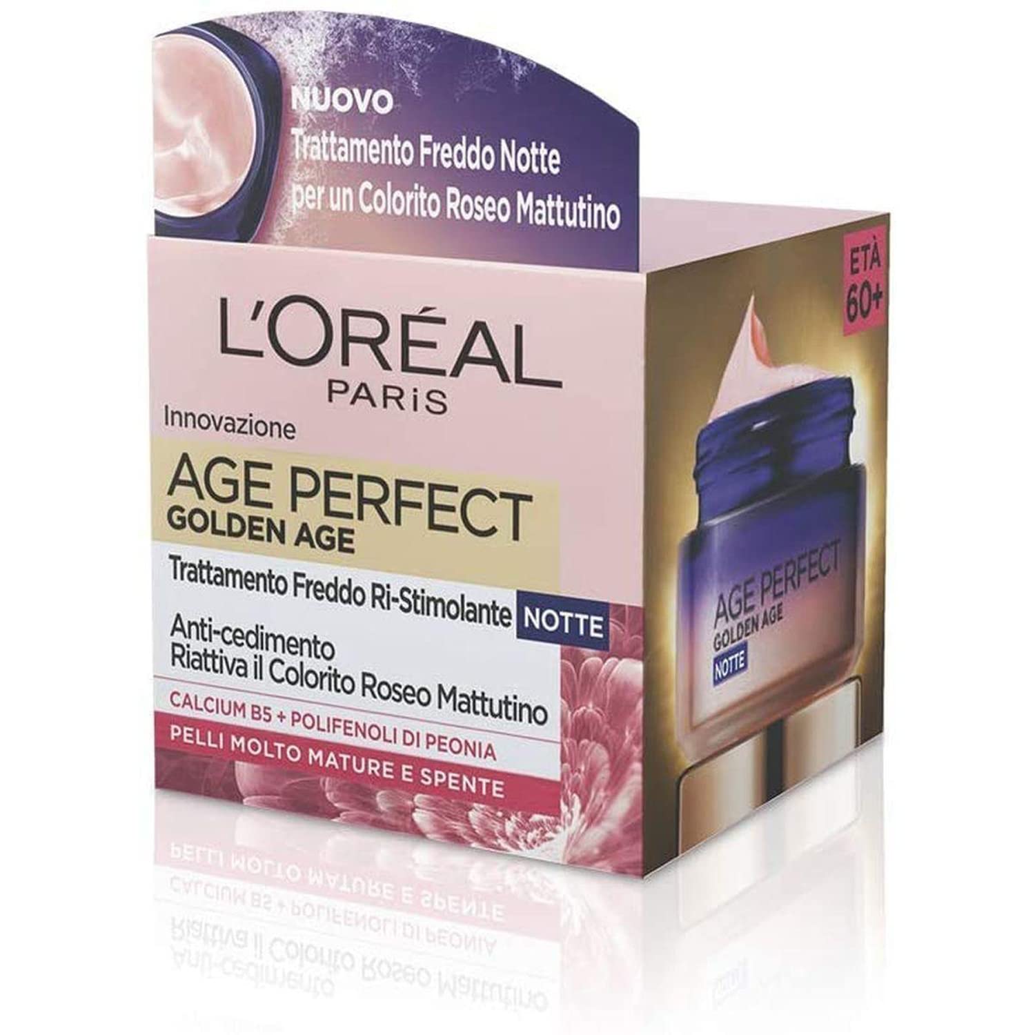 L&#39;Oréal Paris - Age Perfect - Golden Age - Trattamento Freddo Ri-Stimolante - Notte