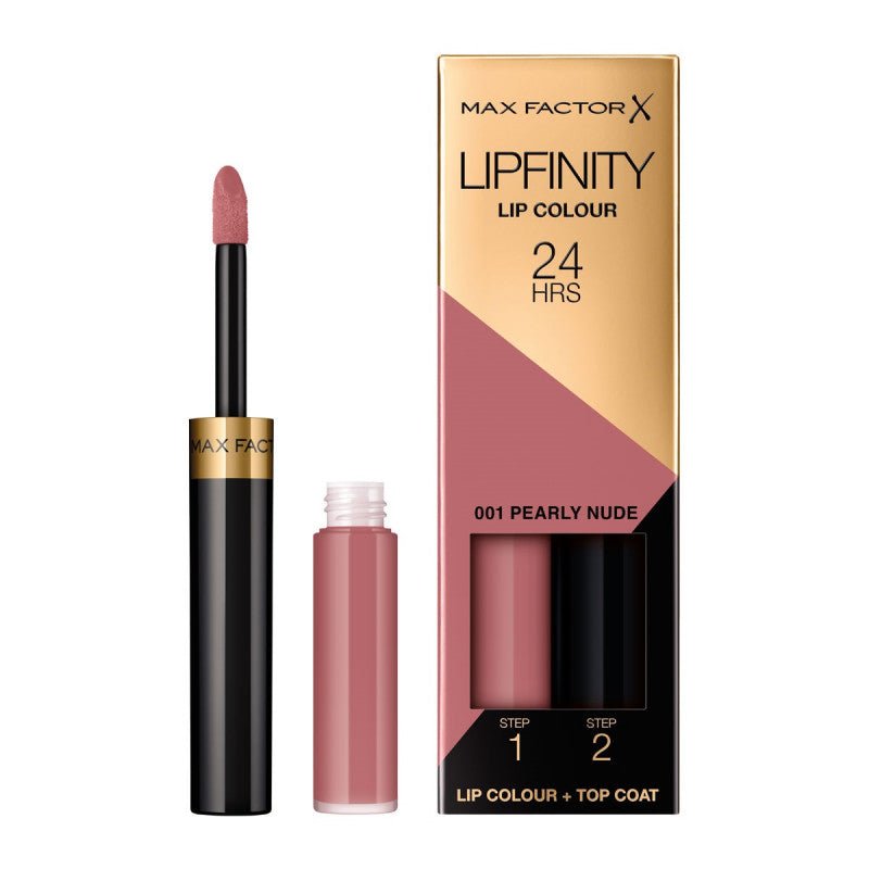 Max Factor Lipfinity Lip Colour Rossetto Liquido – Makeup Donna Lunga Durata 24h - Acque Profumeria