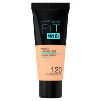 Maybelline Fit Me Matte+Poreless Fondotinta 30 ml – Makeup Donna Effetto Opaco Anti - Pori - Acque Profumeria