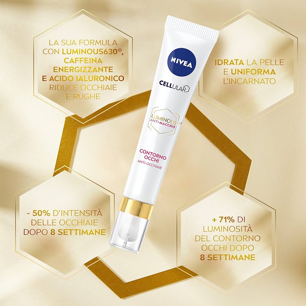 Nivea - Cellular - Luminous 630 Anti-Macchie - Contorno Occhi Anti-Occhiaie 15 ml