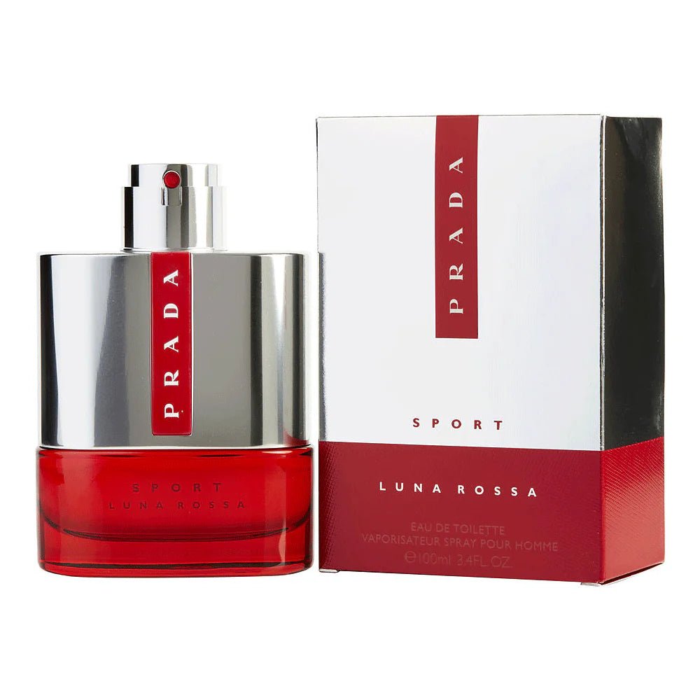 Prada Luna Rossa Sport Eau de Toilette 100 ml – Profumo Uomo Aromatico Fresco Sportivo