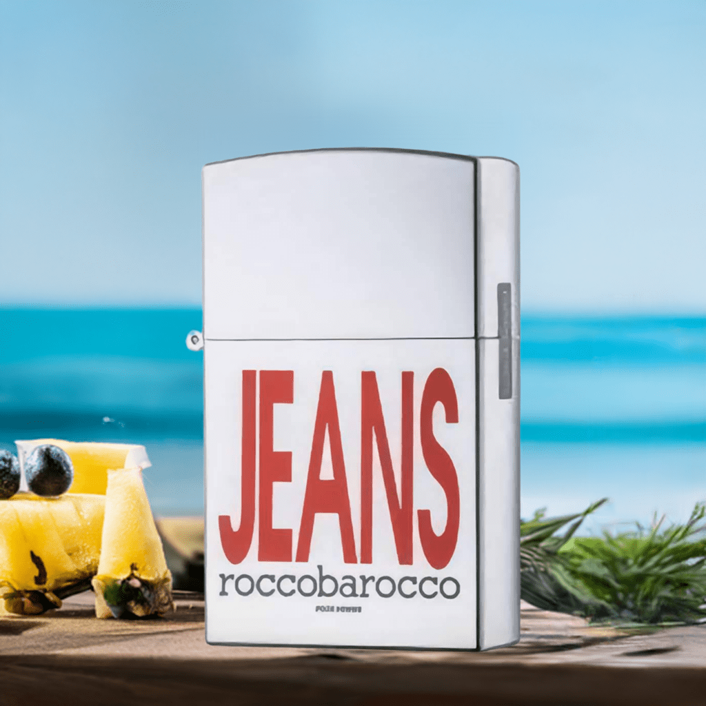 Rocco Barocco Jeans Pour Homme Eau de Toilette 75 ml – Profumo Uomo Aromatico Fresco Casual