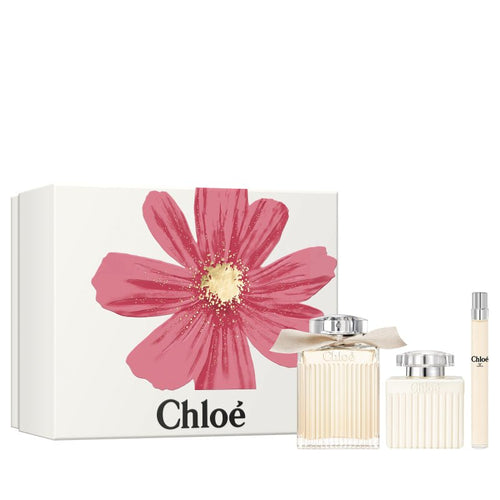 Chloé Eau de Parfum Confezione Regalo 3 pezzi 100ml - Body Lotion - Profumo da viaggio 10 ml