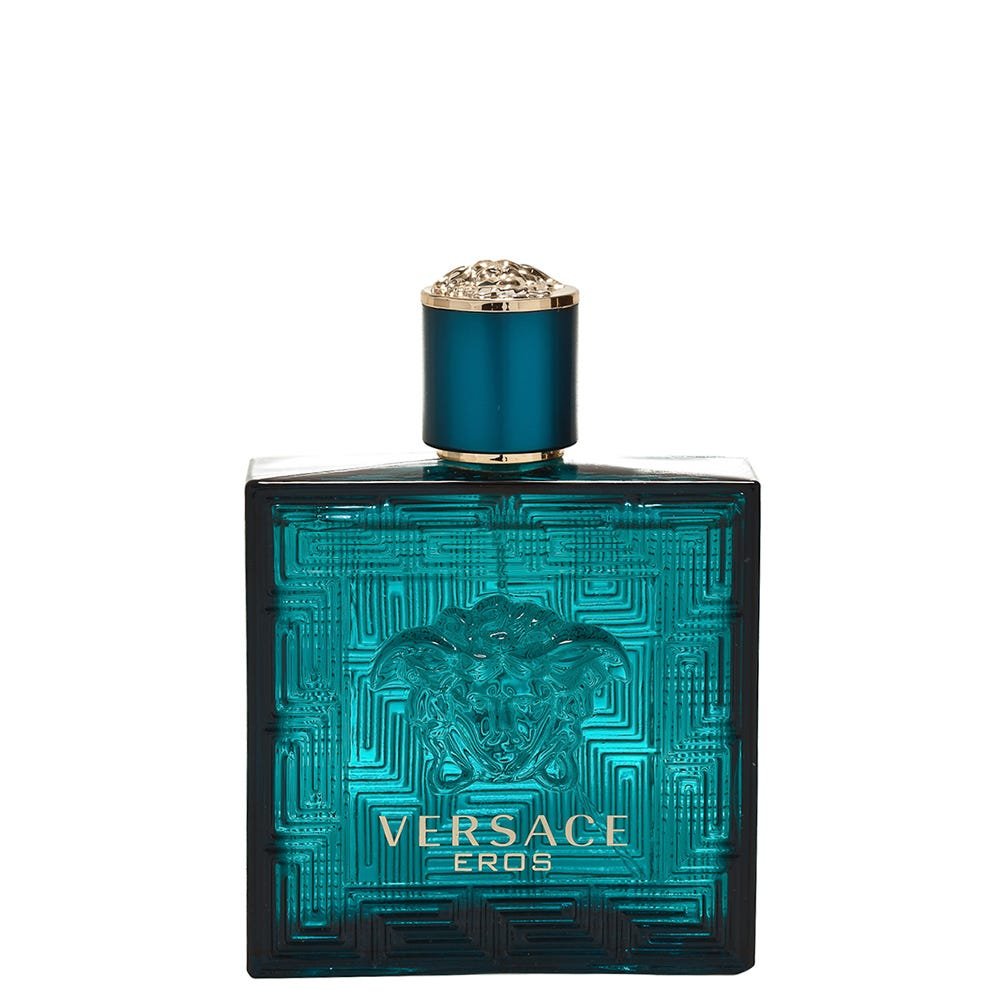 Versace Eros Eau de Toilette 100 ml – Profumo Uomo Fougère Orientale Seducente Intenso